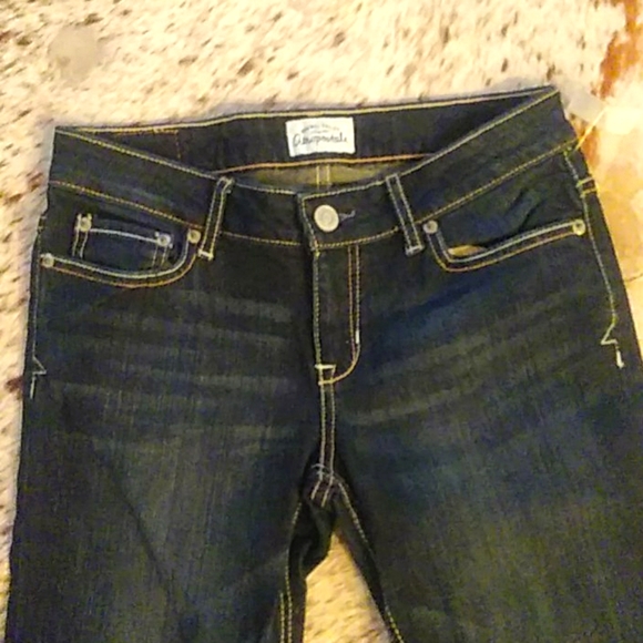 NWT AEROPOSTALE BAYLA DARK SKINNY JEANS. SZ.3/4R - Picture 1 of 6